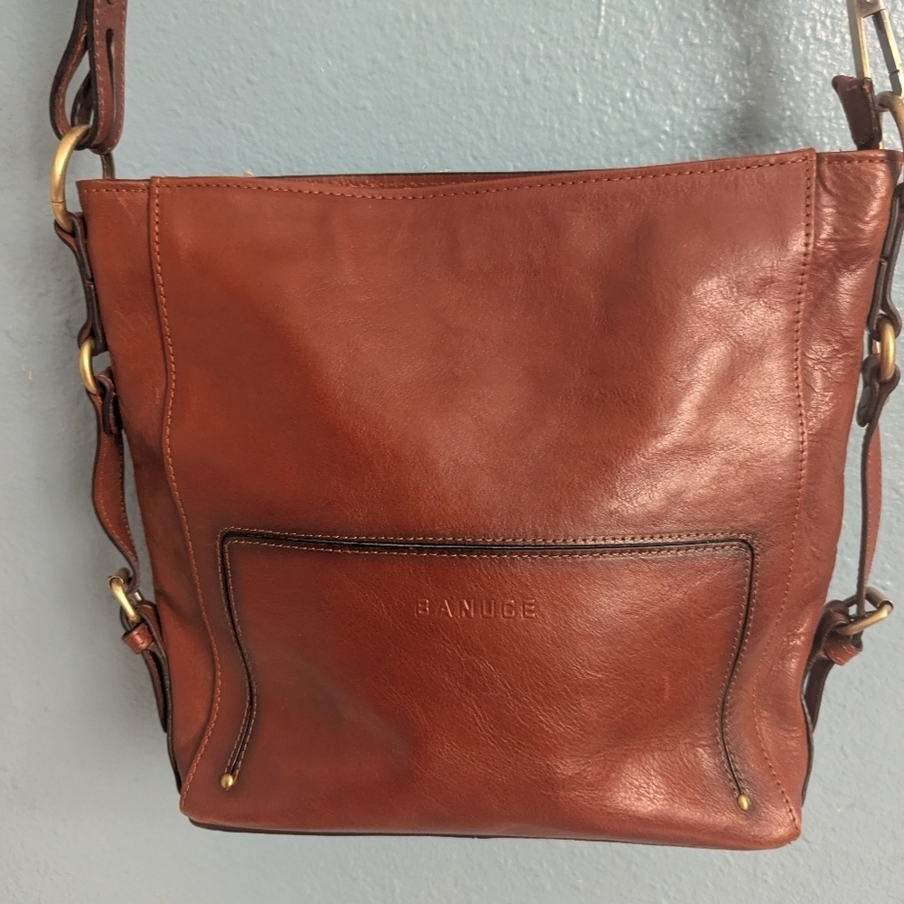 BanuceBrown Leather Hobo Bag - Picture 2 of 9